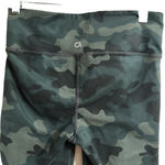 Gap  Fit Camo Biker Shorts Womens Size S Green Camouflage High Rise Photo 3