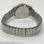 Women’s Accutime wrist watch silver tone 28mm round quartz analog running Photo 3