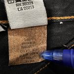 Calvin Klein Jeans NWOT Calvin Klein Y2k Jeans Sz:4 Easy Fit High Rise Mom Black Denim Straight Leg Photo 7