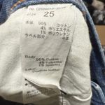 Moussy Vintage Distressed Frayed Hem Skinny Jeans Size 25 Blue Photo 3