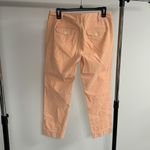 Paperboy Orange Striped Crop Pants Size 6 Photo 5