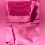 Coach  Y2K Signature Pink Poppy For Peace Flower Crossbody Bag Photo 8