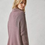 Free People  Mauve Ottoman Slouchy Tunic Sweater Dress Photo 2