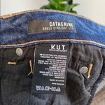 Kut From The Kloth Kut Mid-Rise Catherine Rhinestone Distressed Straight Leg Jeans, 2 Photo 10
