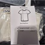 Lands' End  Women's Ivory Fleece Zip-Up Vest Size S Casual Fall Side Pockets Photo 9