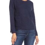 MELLODAY Navy Blue Knit Pullover Sweater with Pockets Size Large NWT Photo 6