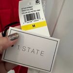 1. State  M Retro Pink Pleated Accordion Halter Tank Top Photo 2