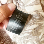 House of Harlow 1960 Linen Open Back Halter Dress Women Small Brown Photo 7