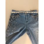 Cache Vintage 2000s y2k  Beaded Embellished Glam Country Western Flare Jeans 4 Photo 7