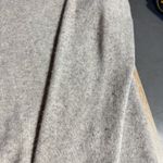 Nordstrom Vintage V-Neck Ribbed Knit 100% Cashmere Grey Sweater Size Large GUC Photo 1