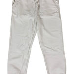 Topten Beige Jogger Sweatpants Soft Fleece Elastic Waist Cuffed Legs S Women Photo 0