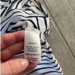 LA Hearts  Blue and White Striped Tank Top Size Medium. Photo 4