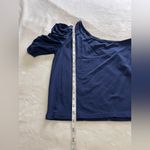 Bobi  LOS ANGELES Ink Blue One Sleeve Women’s Top NWT Sz M Photo 6