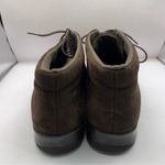 Munro  Ankle Suede Boots brown booties lace size 7.5M comfort shoe women’s Photo 5