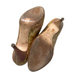 Giuseppe Zanotti  Patent Leather Heels Animal Print‎ Pumps Women's Size 38 US 8 Photo 6