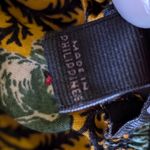 J.Crew  Off the Shoulder Ratti Elephant Print Top long sleeve size 14 Photo 3