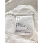 Charter Club New  Dress Womens 16 Eyelet Floral White Wedding Cottagecore Dainty Photo 6