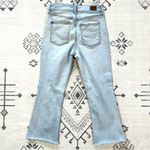 BDG Kick Flare High Rise Cropped Jeans in Light Distressed Wash Size 29 Photo 8