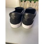 Nike  SB Solarsoft Portmore II Womens Black Canvas Slip On Skate Shoes Size 9.5 Photo 2