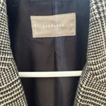 Everlane  Black and White Houndstooth Blazer Photo 2