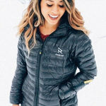 Ravean Down Heated Jacket Detachable Hood Rechargeable 12v Battery large Black Photo 0