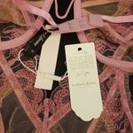 For Love & Lemons ๐๐ Grace Bodysuit ~ Mauve Lace Medium M NWT Photo 10