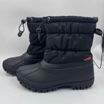 Chooka  Women’s Black Nylon Puffer Insulated Waterproof Snow Boots Size 7 New Photo 0