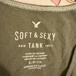 American Eagle olive green soft and sexy tank top dress Photo 1