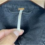 Free People  Rumors Black Denim Jacket Sz XS Photo 6