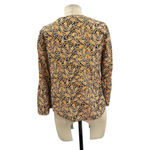 J.Crew  x Drake’s of London Giraffe Print Cotton‎ Blouse Size 4 Photo 6