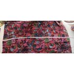 J.Crew  Floral Print Lightweight Scarf Red Pink Blue Green Coastal Grandmother Photo 4