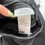 Paige HOXTON RIOT HIGH-RISE BELTED SKINNY ANKLE PEG JEANS Photo 7