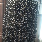 easel Black and White Ruffle Dress Small Photo 12