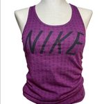 Nike  women’s purple Racerback tank Sz XS Photo 6