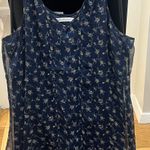 Abercrombie & Fitch Navy Blue Drop Waist Mini Dress Photo 3