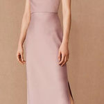 BHLDN Cali Satin Charmeuse Midi Dress Photo 0