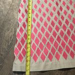 BODEN SKIRT WOMENS 6P‎ COTTON BEIGE PINK LINED FANCY EMBROIDERED A Photo 5