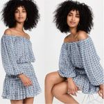 MISA Los Angeles Misa Bohemian Zonia Mini Dress Size Medium NWT Ruffles Flowy Summer Fairy Flirty Photo 4