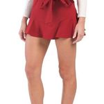 ZARA NWT TIE FRONT SHORTS Photo 0