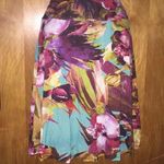 Stretchy Tropical Floral Salaam Skirt Size XS Photo 0