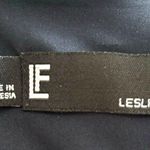 Leslie Fay Navy Cold Shoulder Shift Dress - Size 8 Photo 4