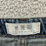 We The Free People Zip It Up Mini Skirt Denim Jean Y2K Casual Festival Preppy 25 Photo 2