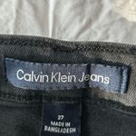 Calvin Klein  JEANS stretchy grey black jean shorts Photo 1