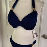 a.Che 2 pieces winslet hampton blue bikini swimsuit set Size L Photo 1