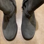UGG  Koolaburra Grey Suede Moto Boots Photo 2
