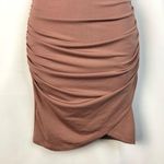 SheIn Purple Wrap Cut Out Bust Ruched Mini Dress XS Photo 3