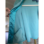 Mountain Lake Velour Zip Jacket Cotton Aqua Blue Vintage Y2K Streetwear Cozy 90s Photo 3