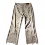 Bohme  Charlie Distressed Cropped Flare Jeans Frayed Hem Ripped Knee‎ Photo 1