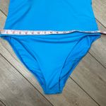 Loft Beach Embroidered Eyelet One Piece Swimsuit Blue Size 80 Photo 6