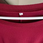 Amazon Set of 2 Long Sleeve A-Line Skater Dresses, Bright Red/Maroon, Size Small Photo 13